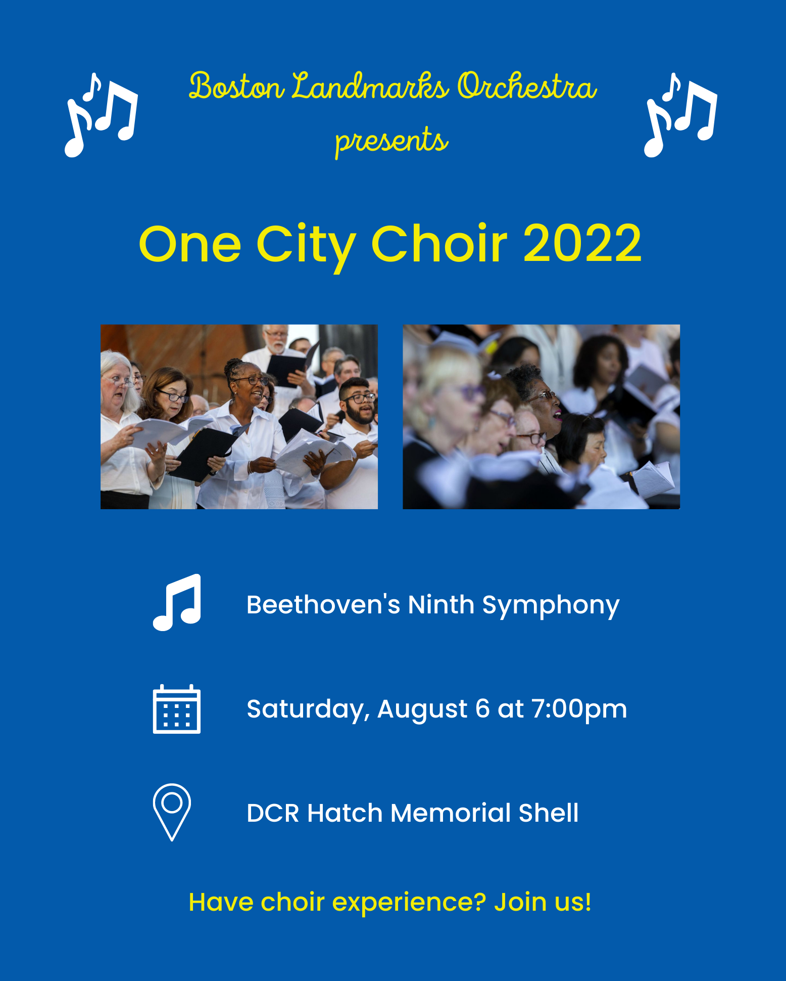 One City Choir 2022 – Landmarks Orchestra